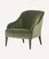 Lupita Olive Velvet Lounge Chair