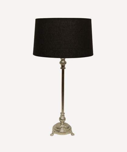 Clara Lampbase Antique Silver