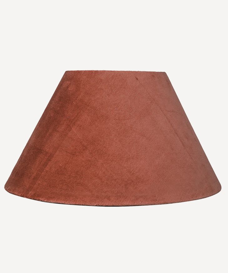 Coolie Shade Velvet Rust