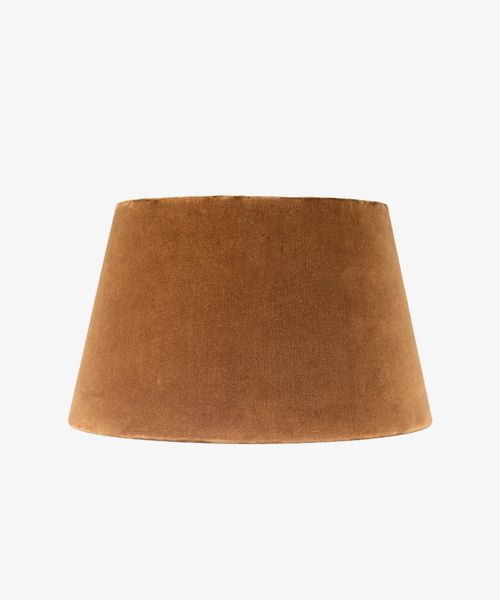 Tapered Drum Velvet Shade Gold 40cm