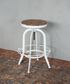 Workshop Counter Stool White