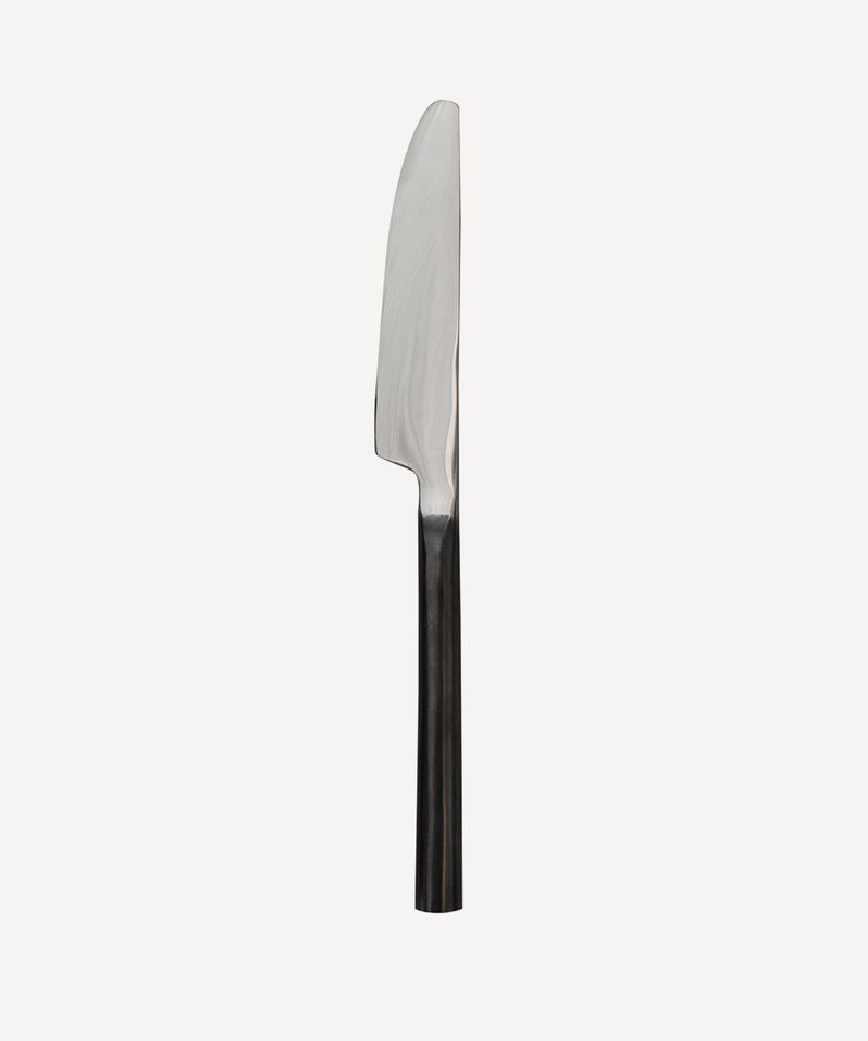 Black Handle Dinner Knife