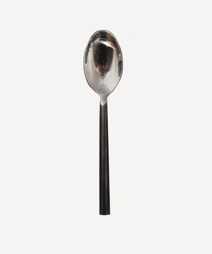 Black Handle Dessert Spoon