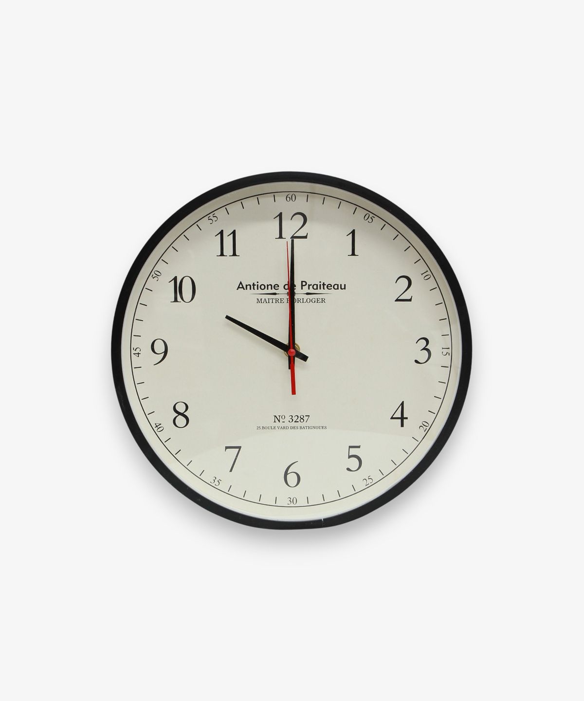 Noir Petite Wall Clock