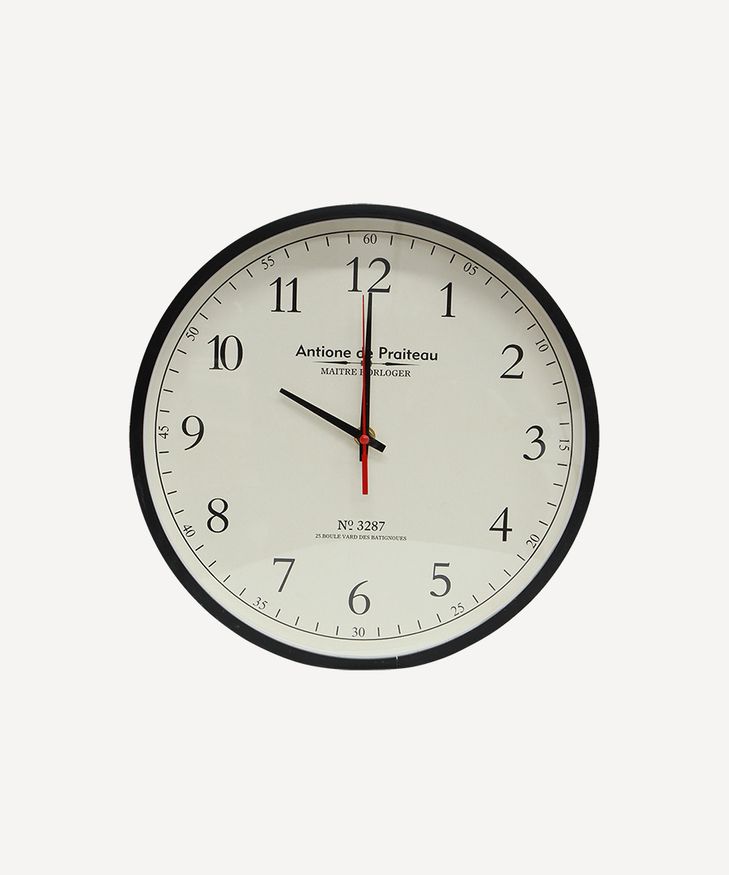 Noir Petite Wall Clock