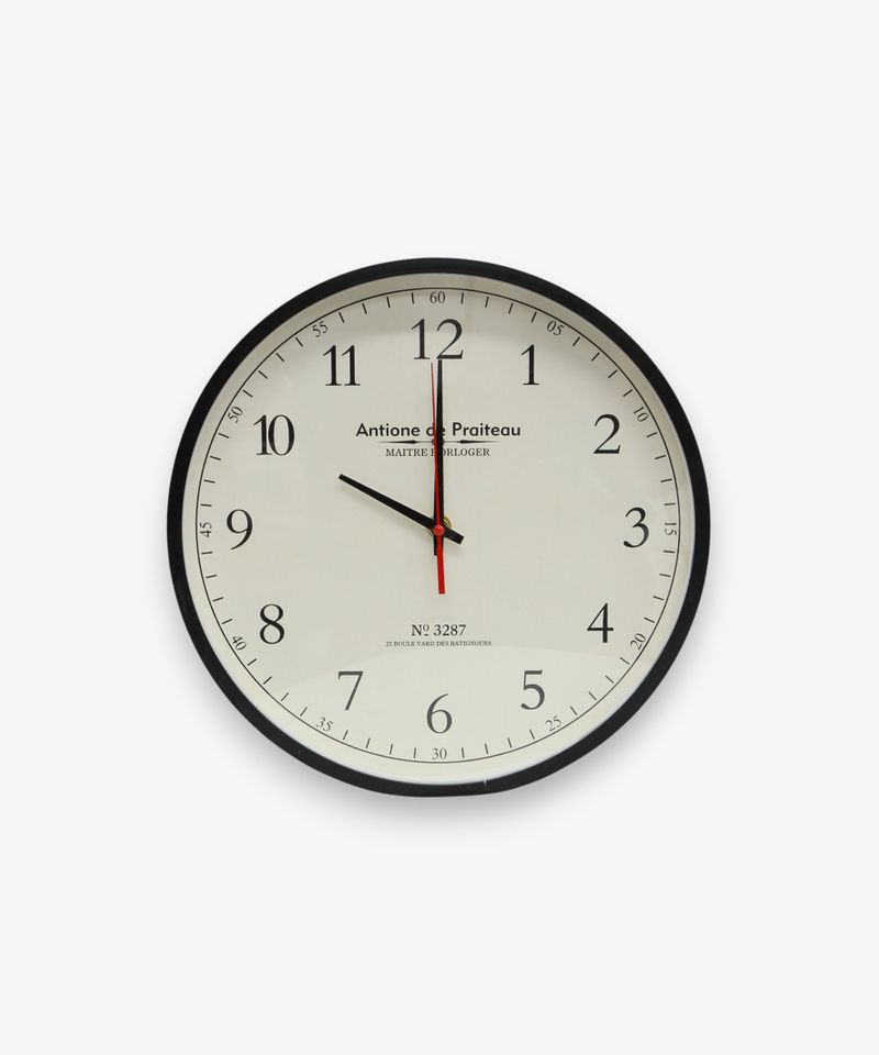 Noir Petite Wall Clock