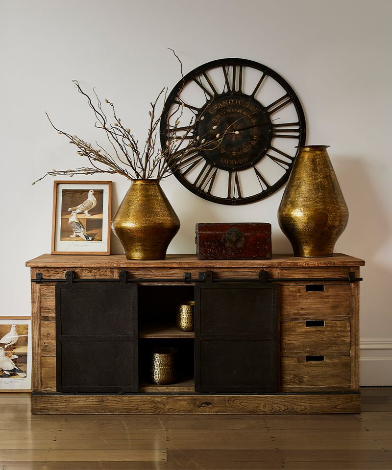 Sliding Door Sideboard