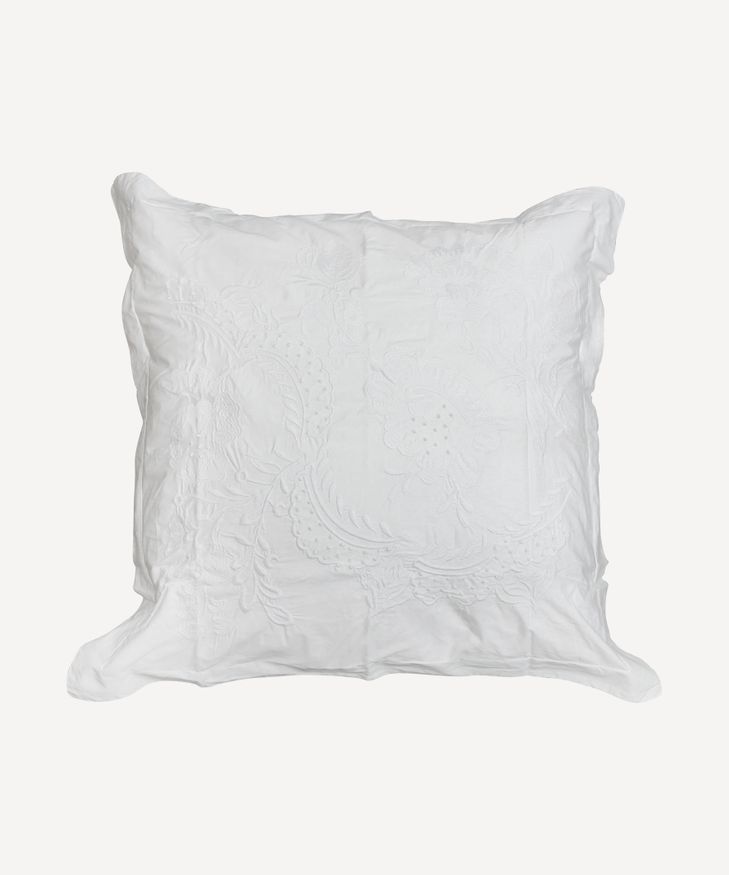 White euro best sale pillow covers