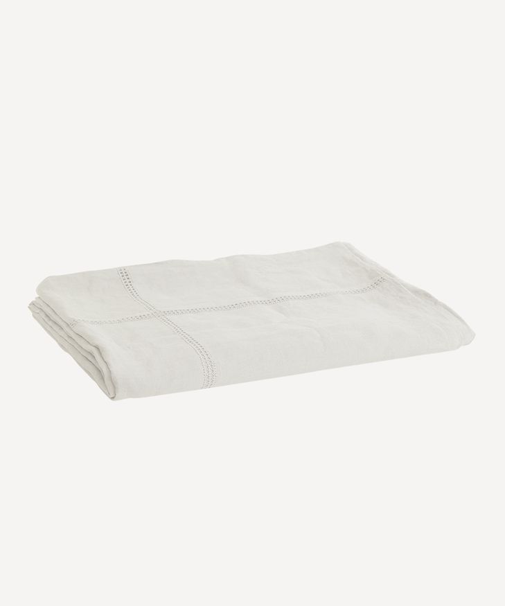 Emilie Linen Duvet Cover King Ecru