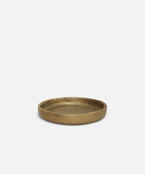 Handforged Brass Plate Small