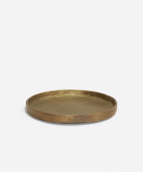 Handforged Brass Plate Medium