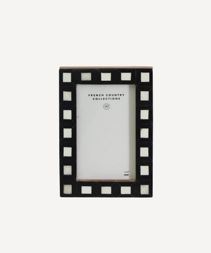Black & White Squares Photo Frame 3x5"