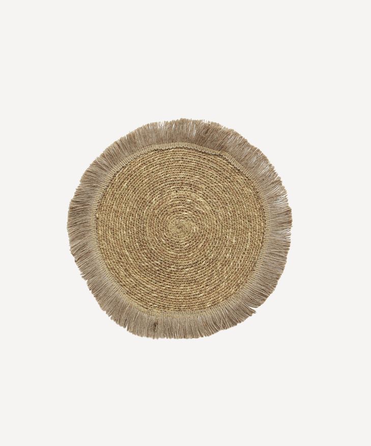 Frayed Edge Seagrass Placemat