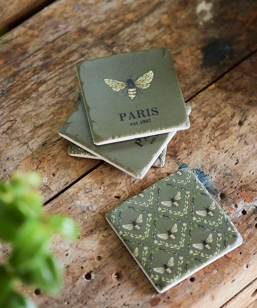 Bee Hive Coasters (4PC) | French Country Collections