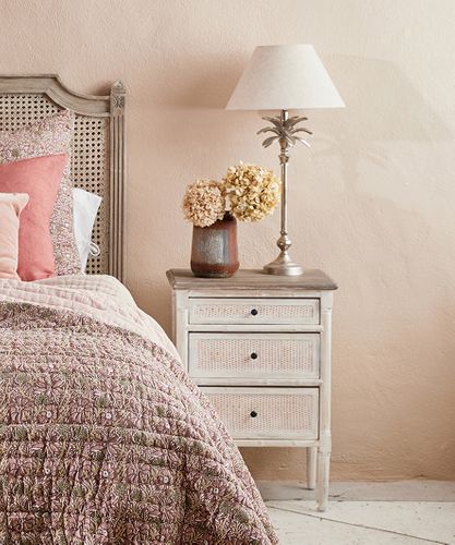 Laurette 3 Drawer Bedside Table