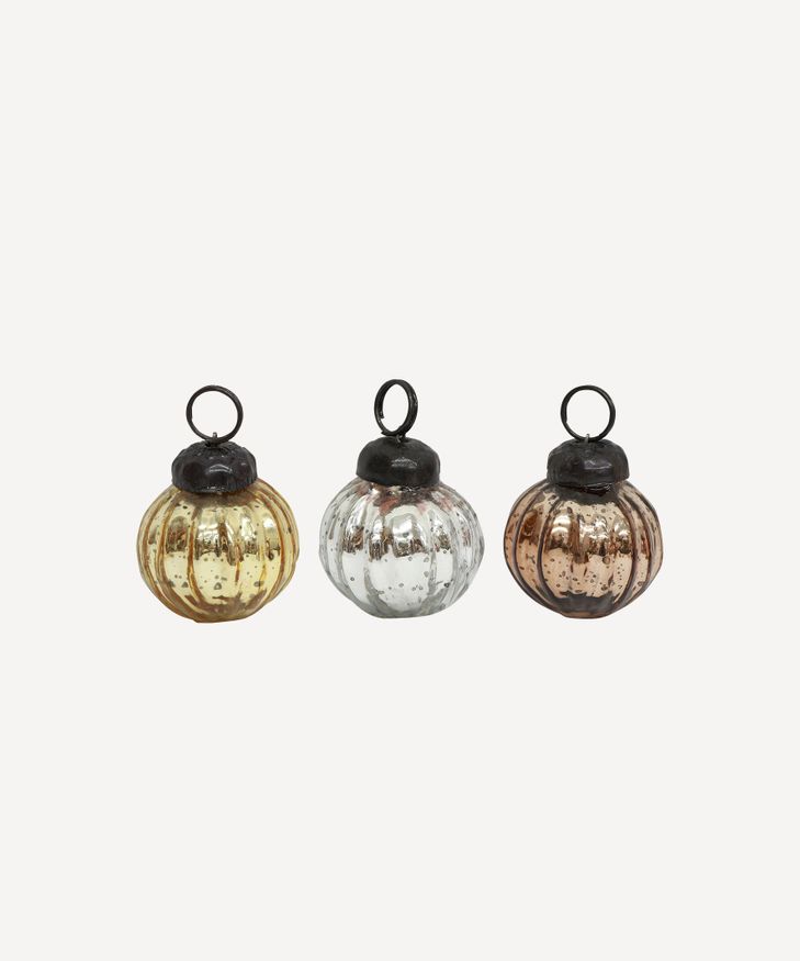 Petite Balls Silver, Champagne, Gold (12PC)