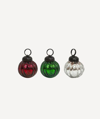 Petite Balls Red, Green, Silver (12PC)