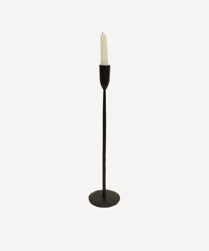 Dax Black Candleholder Large