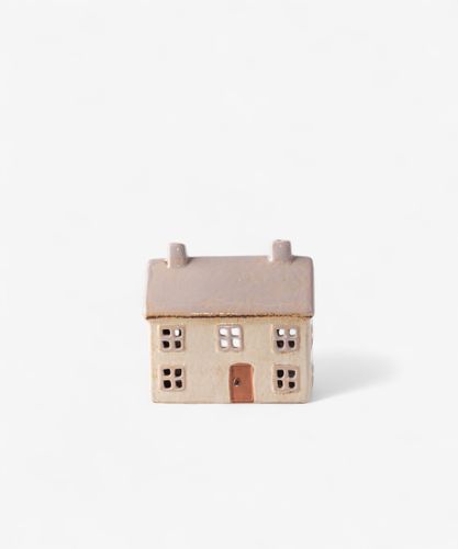 Alsace Cottage Tea Light Light Grey