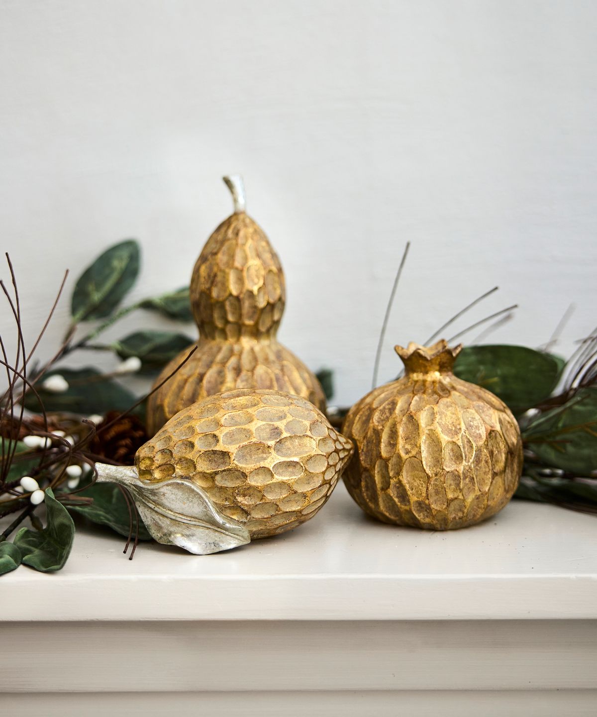 Gold Pomegranate Décor