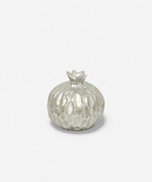 Silver Pomegranate Décor