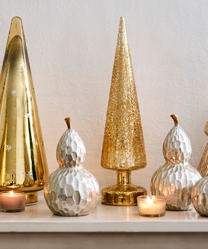 Silver Gourd Décor
