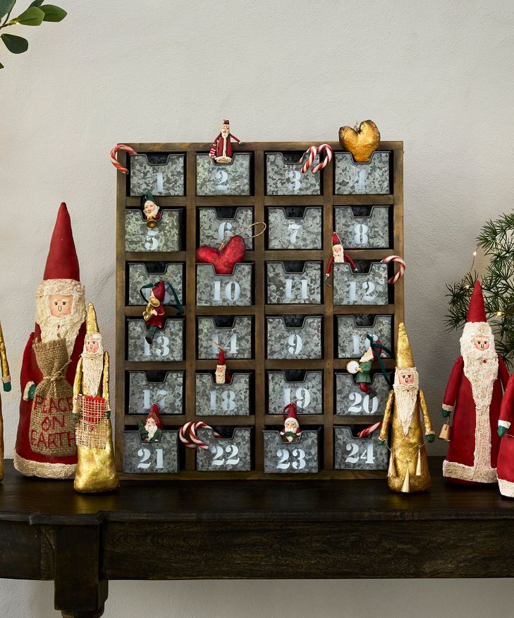 Rustic Wall Shelf with Draws