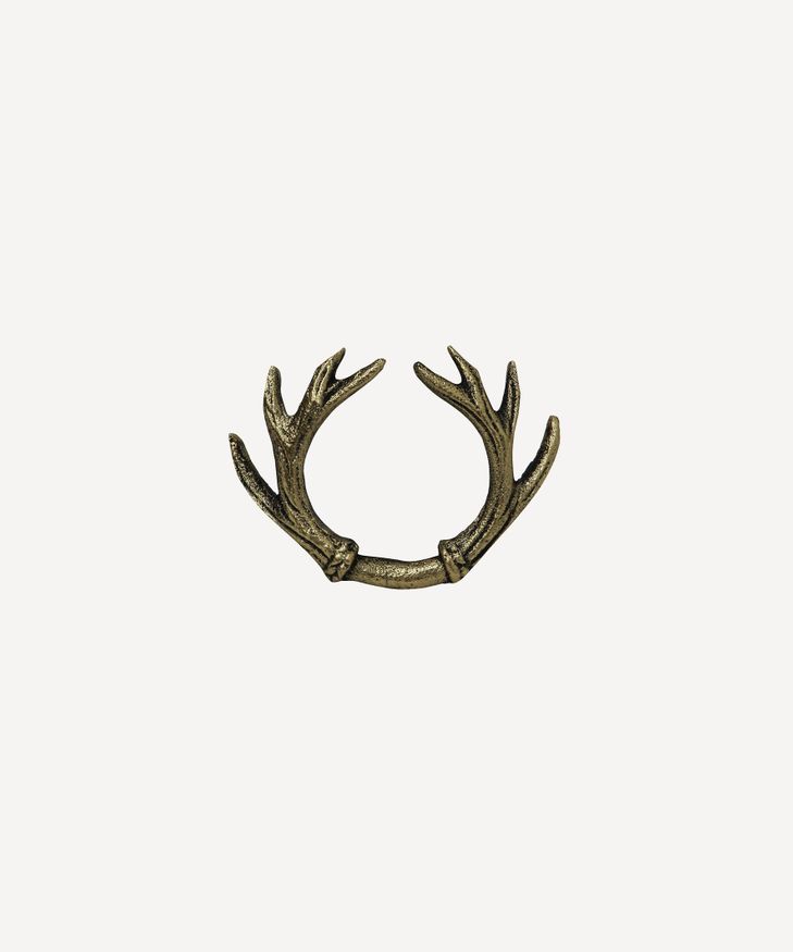 Antler Napkin Ring Gold