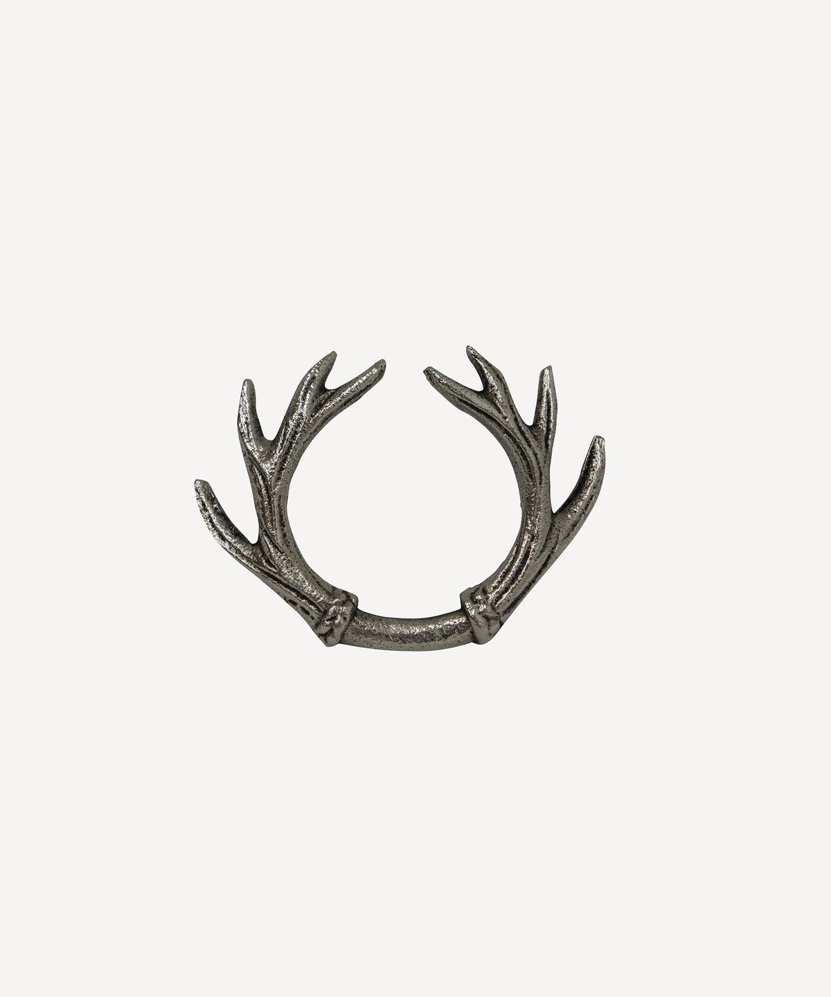 Antler Napkin Ring Silver