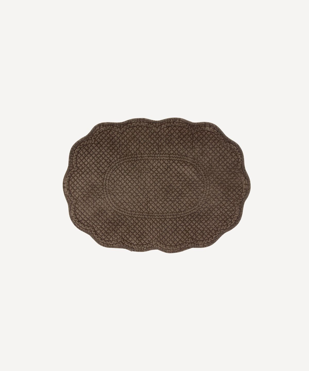 Rena Quilted Placemat Brown