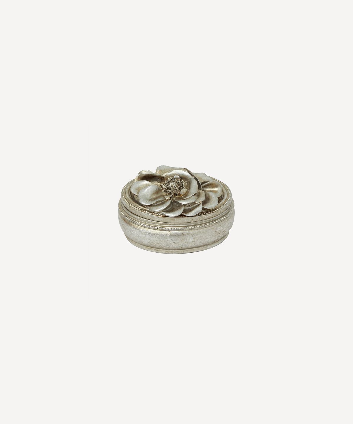 Gardenia Oval Trinket Box