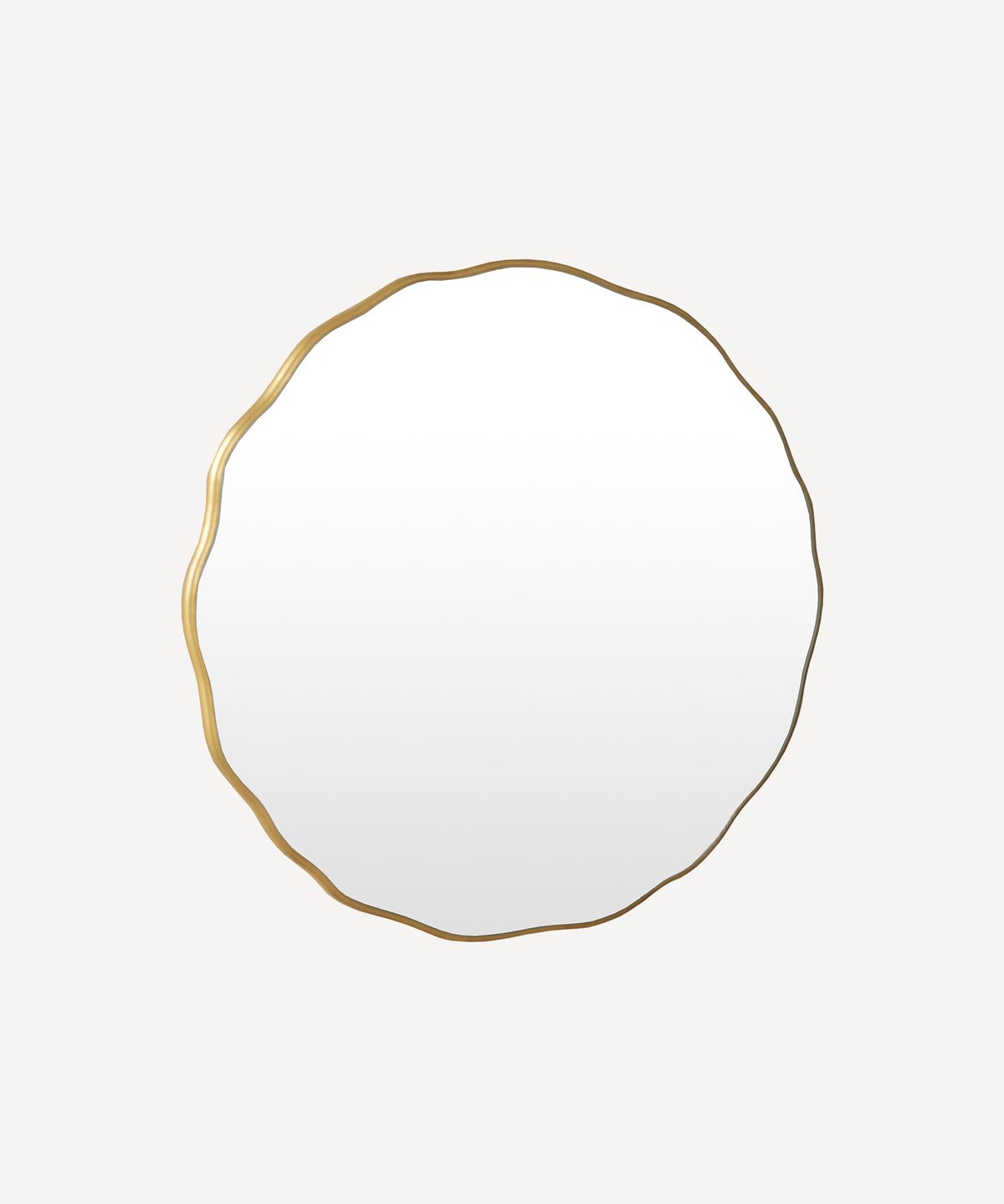 Wave Circle Mirror Small