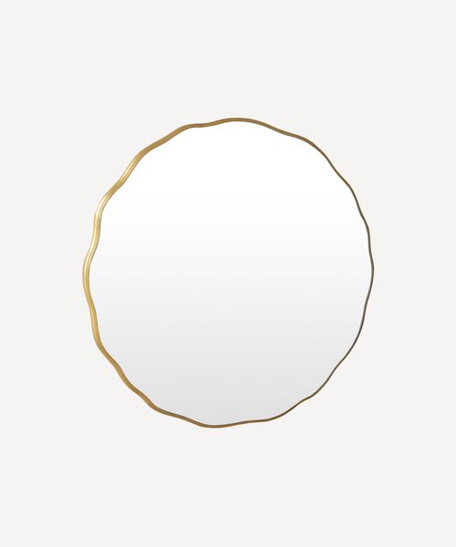 Wave Circle Mirror Small