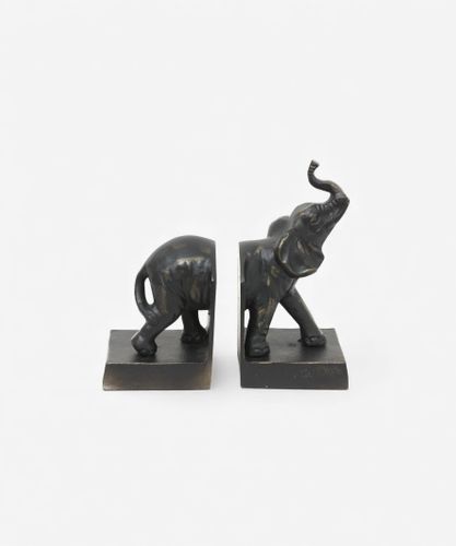 Elephant Bookends