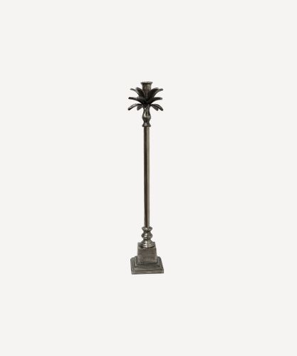 Palm Leaf Candle Holder Tall