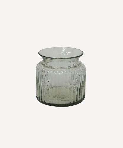 Classic Ribbed Vase Short