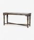 Edwin Marble and Wood Console Table