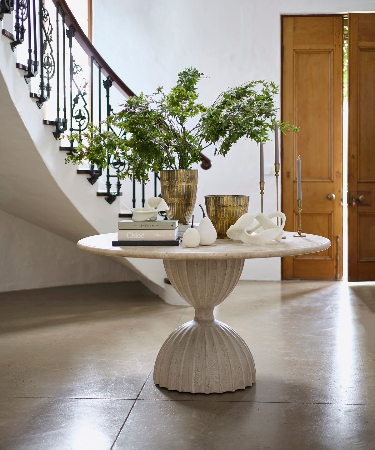 Josephine Travertine Table