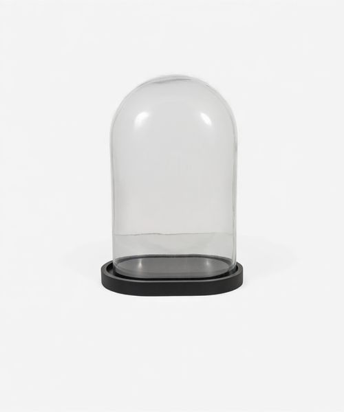 Oval Dome Black Base