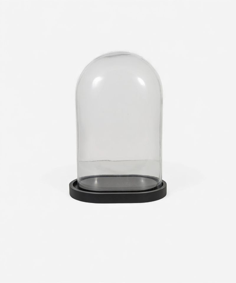 Oval Dome Black Base