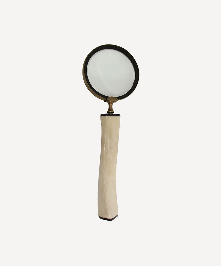 Chunky Ivory Magnifying Glass