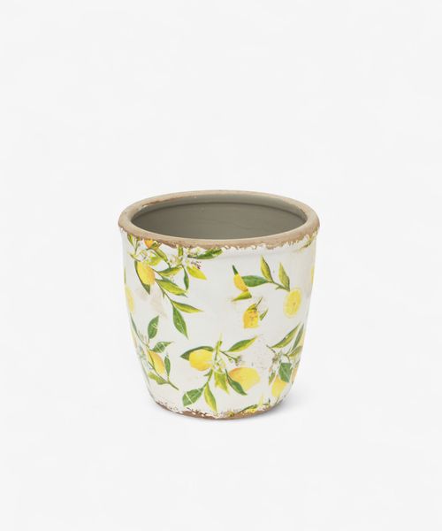 Botanical Lemon Pot Large