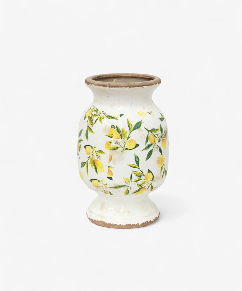 Botanical Lemon Urn