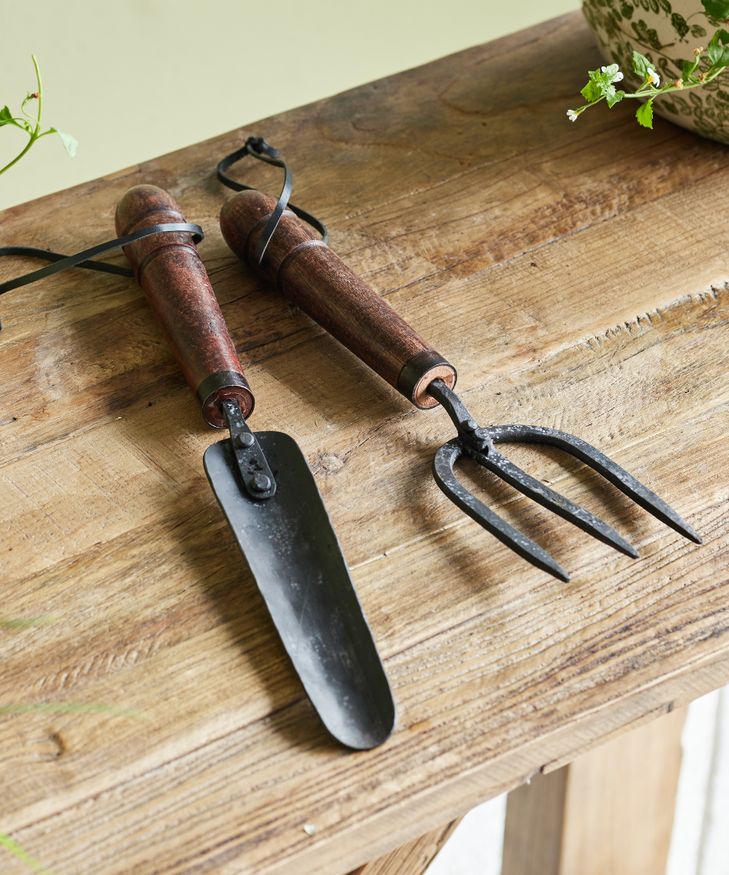 Garden Fork Wooden Handle