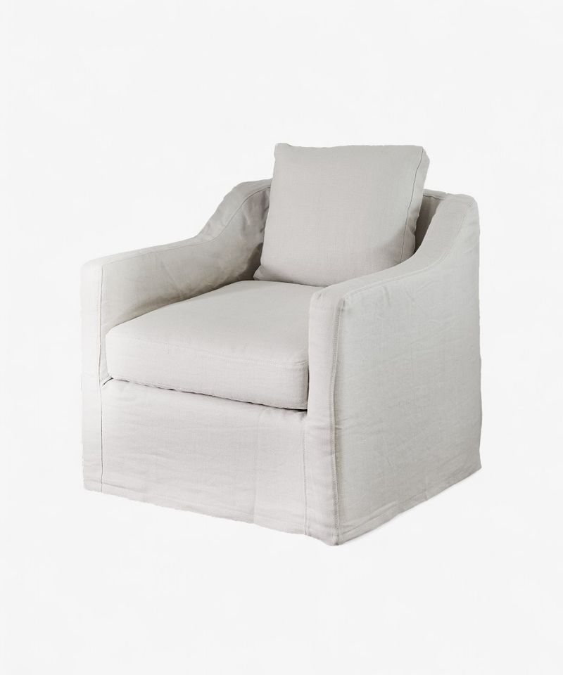 Dume Chair Sand Linen