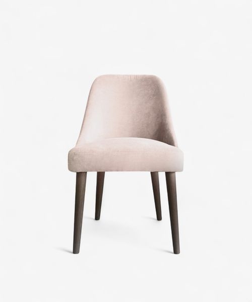 Wilthem Dining Chair Off White Velvet