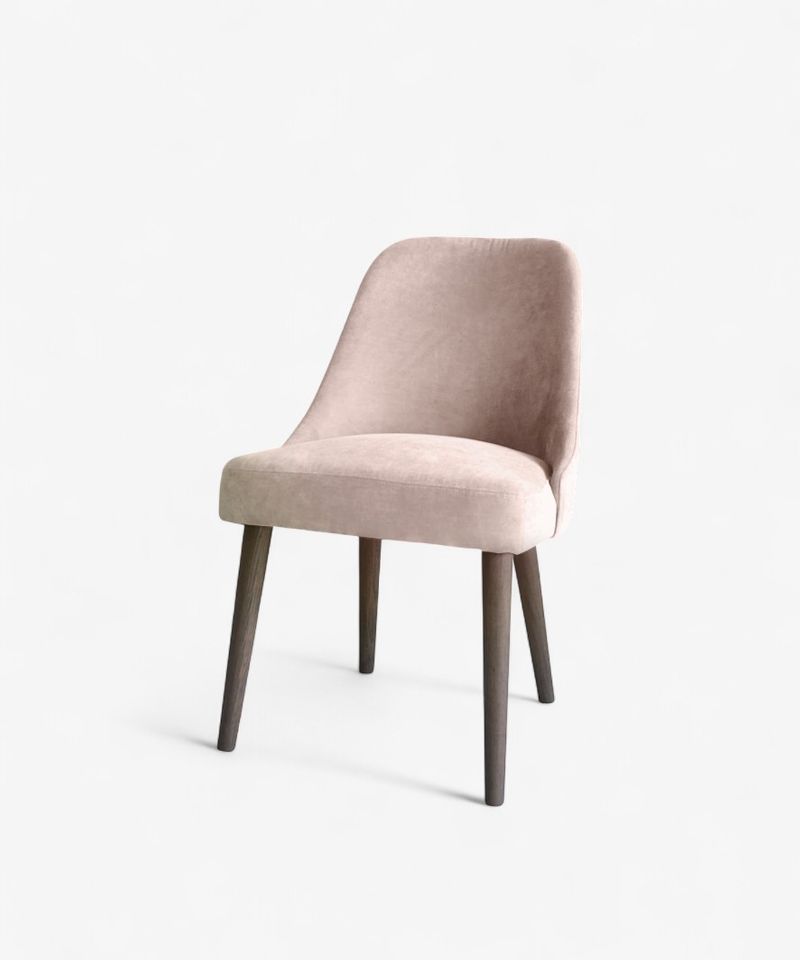 Wilthem Dining Chair Off White Velvet