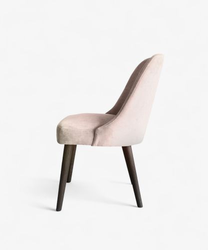 Wilthem Dining Chair Off White Velvet