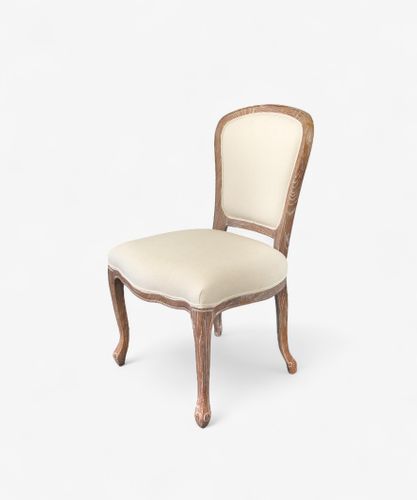 Duval Dining Chair Natural Linen