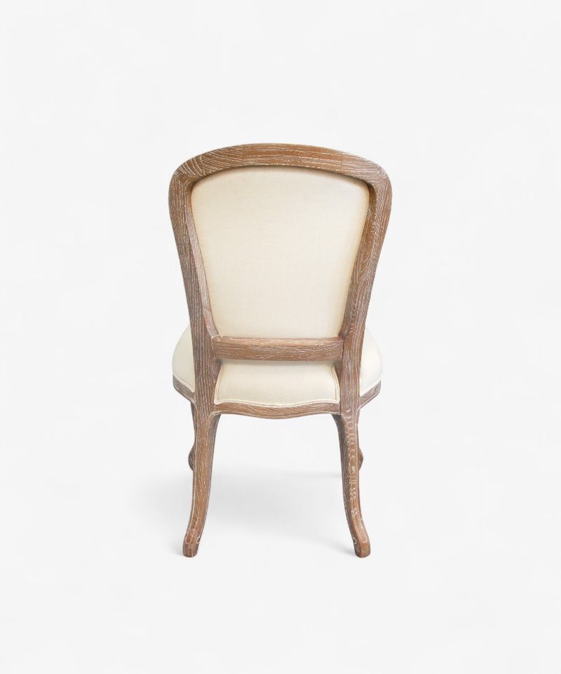 Duval Dining Chair Natural Linen